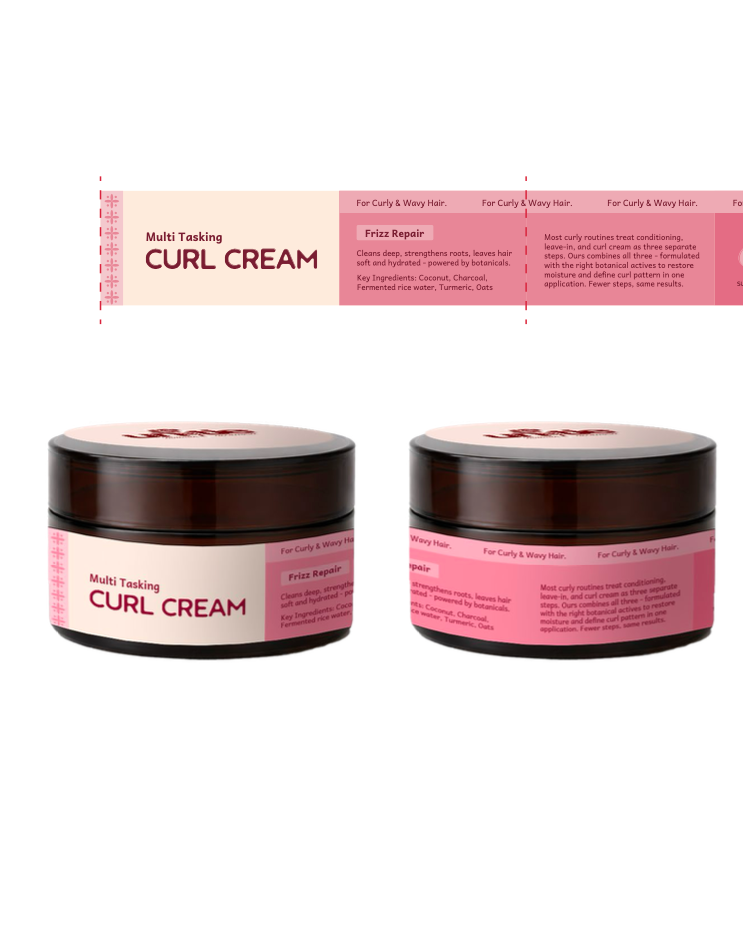 Frizz Repair Multi-Tasking Curl Cream